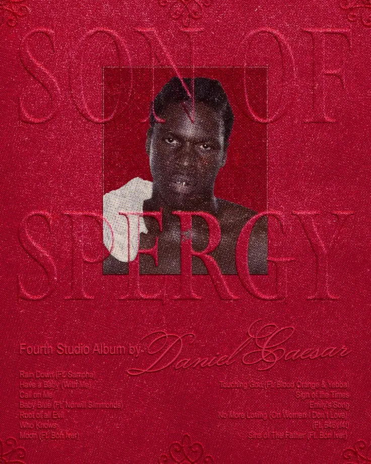 Daniel Caesar Son of Spergy artwork for CASE STUDY 01